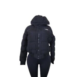 The North Face Women's Black 550-Fill Hooded Down Puffer Jacket Size Large